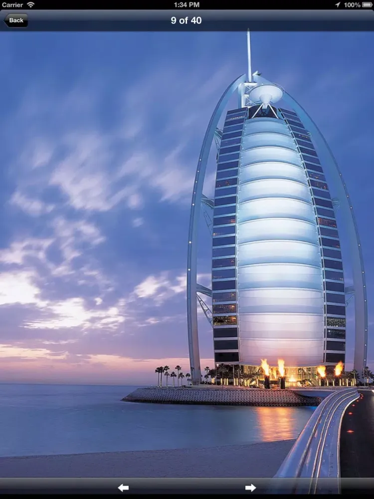تصاویر Dubai Offline Map Travel Guide iPad 