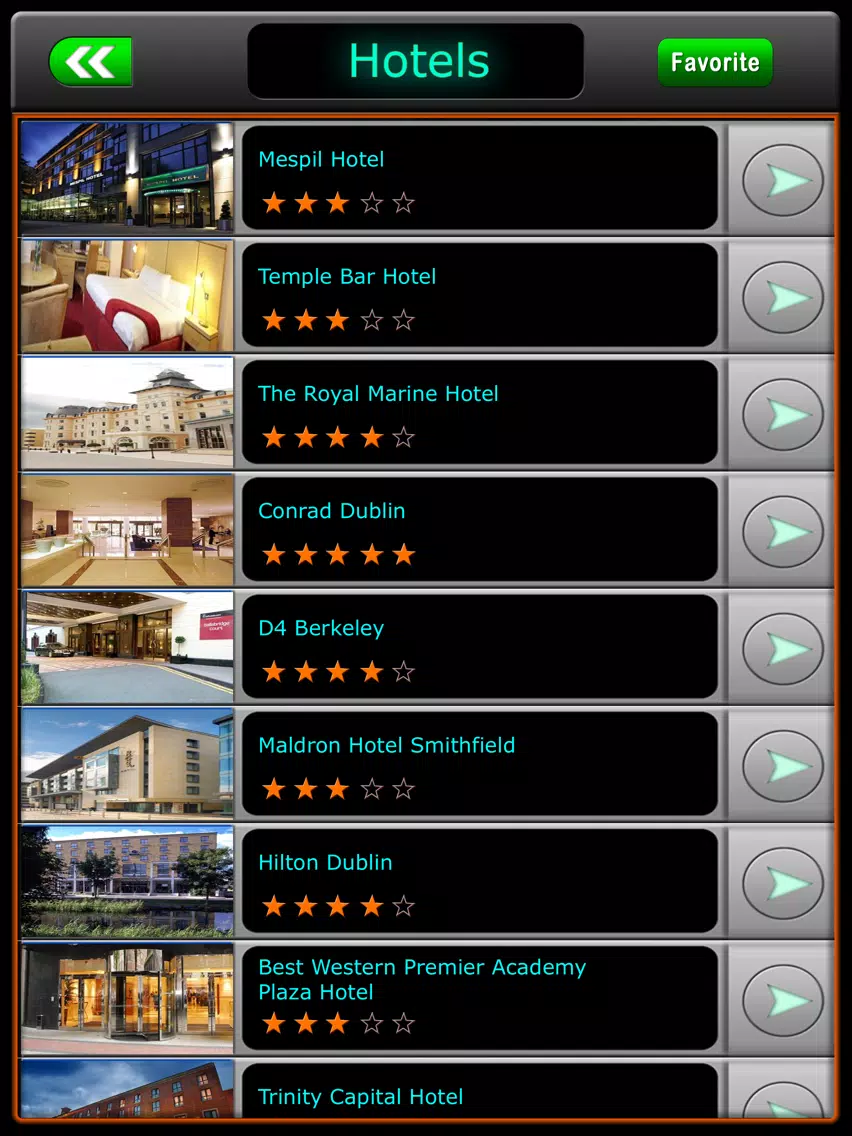 Dublin Offline Map Travel iPad  स्क्रीनशॉट