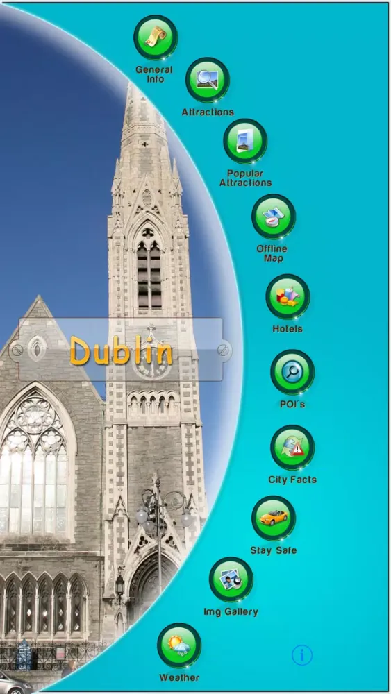 Screenshot di Dublin Offline Map Travel