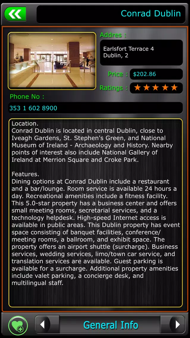 Dublin Offline Map Travel स्क्रीनशॉट