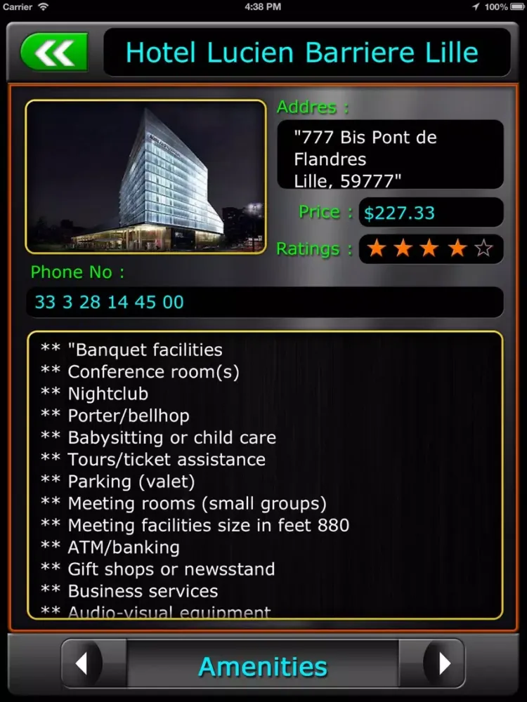 Lille Offline Map Travel Guide iPad 應用截圖