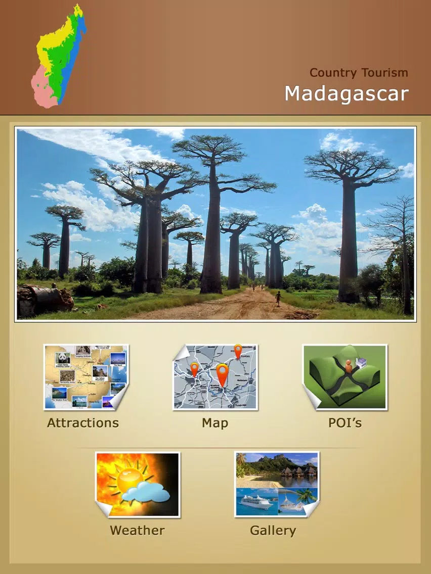 Madagascar Tourism Guide iPad  سکرین شاٹس