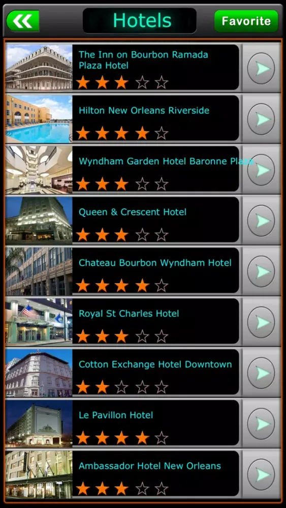 Tangkapan layar New Orleans Offline Map Guide