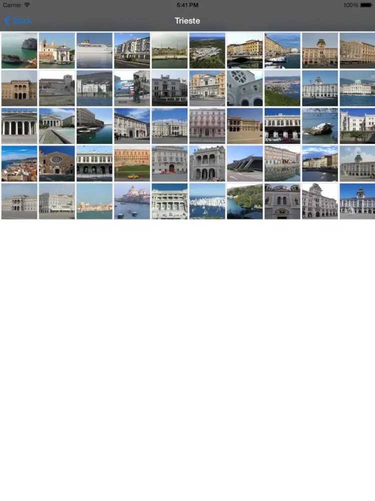 Trieste Offline Map Guide iPad 应用截图