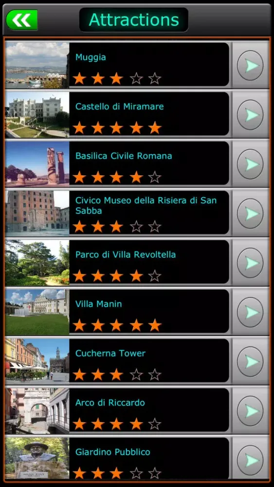 Trieste Offline Map Guide应用截图