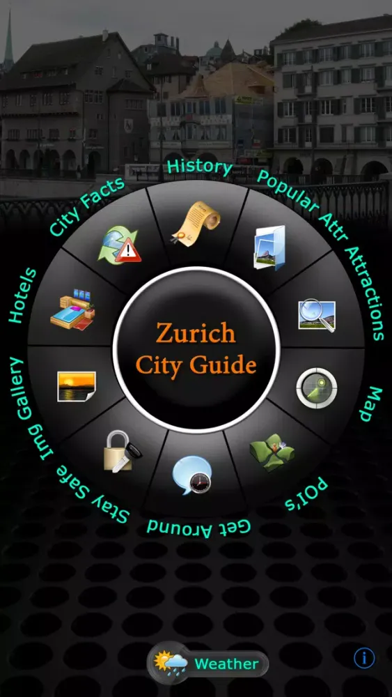 Zurich Offline Map Travel سکرین شاٹس
