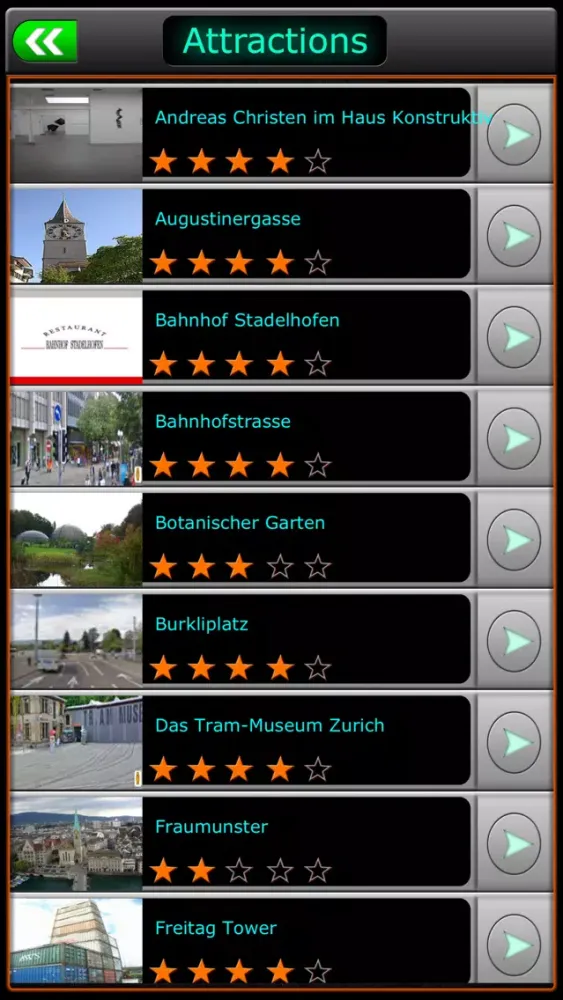 Zurich Offline Map Travel سکرین شاٹس