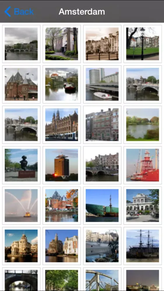 Tangkapan layar Amsterdam Offline Travel Guide