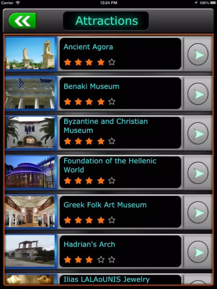Zrzuty ekranu Athens Offline Travel iPad 