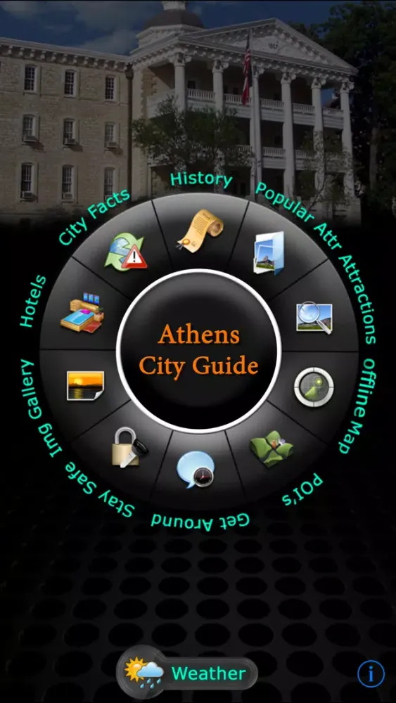 Zrzuty ekranu Athens Offline Travel
