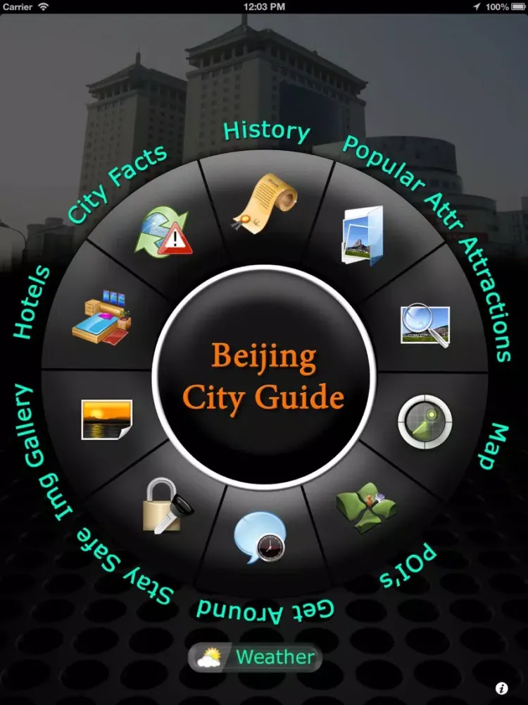 Beijing Offline Travel Guide iPad  スクリーンショット