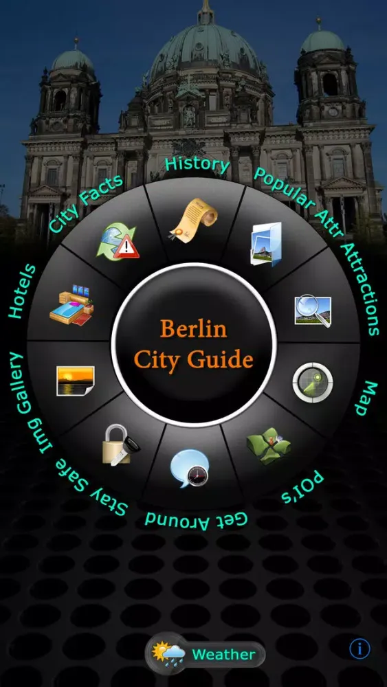 Berlin Offline Travel Guide Screenshots