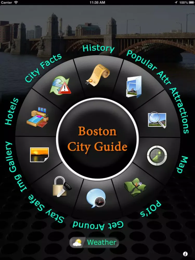 Скриншоты Boston Offline Travel Guide iPad 