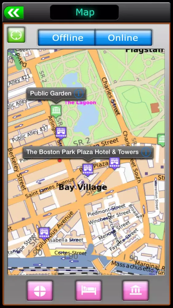 Скриншоты Boston Offline Travel Guide