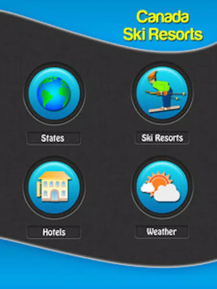 Canada Ski Resorts iPad 應用截圖