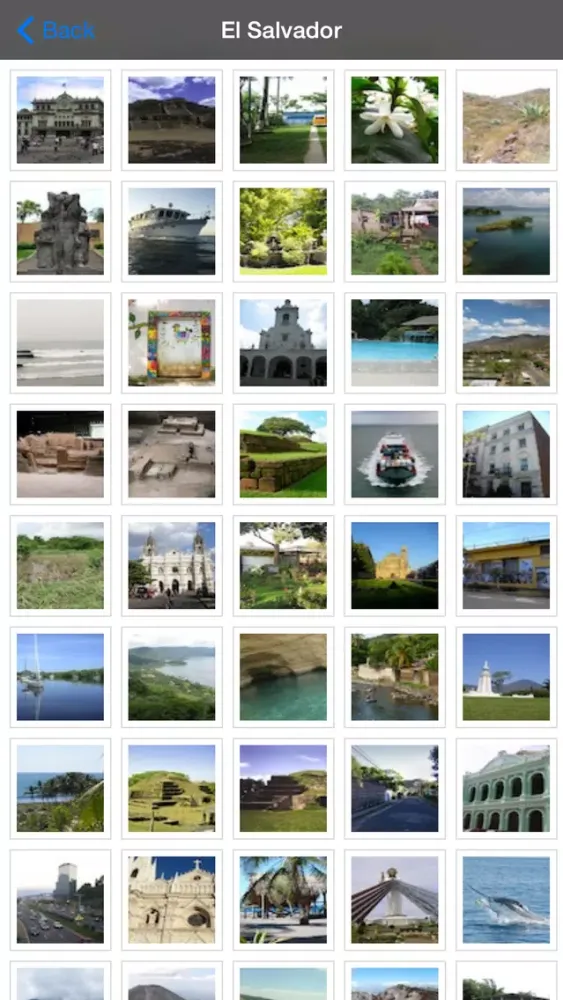 Capturas de tela do El Salvador Tourism Guide