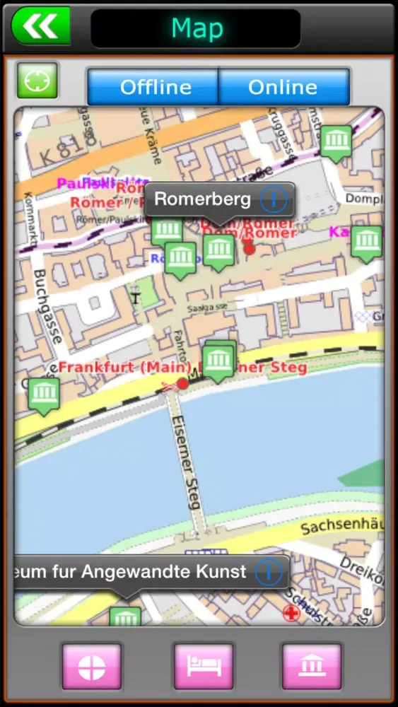 Frankfurt Offline Travel Guide Ekran Görüntüleri