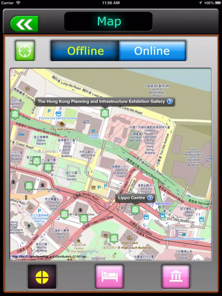 Zrzuty ekranu Hong Kong Offline Travel Guide iPad 