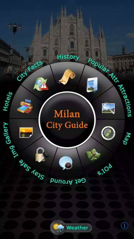 Milan Offline Map Travel Guide应用截图