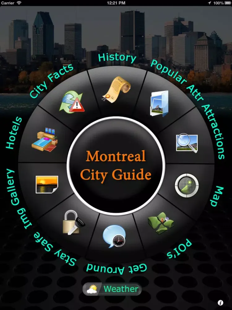 Capturas de pantalla de Montreal Offline Travel Guide iPad 