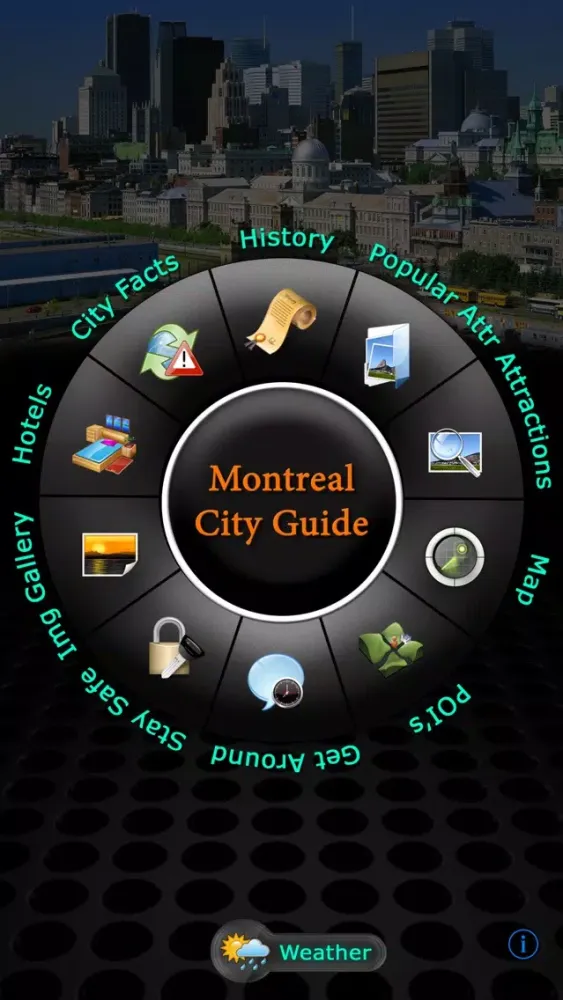 Capturas de pantalla de Montreal Offline Travel Guide