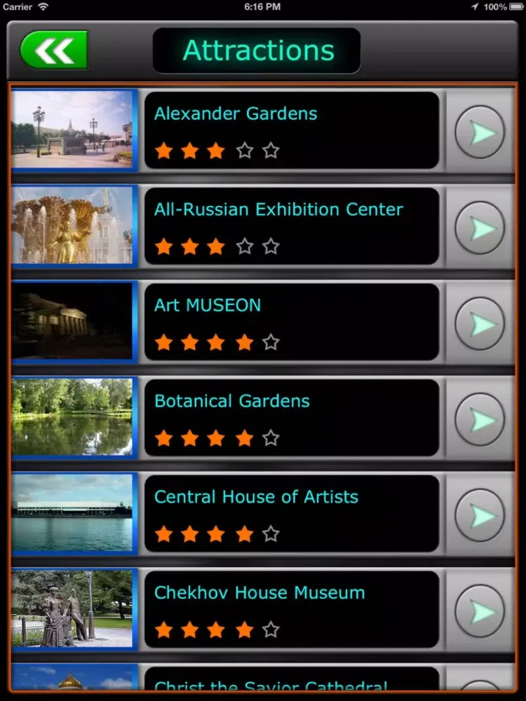 Moscow Offline Travel Guide iPad  سکرین شاٹس