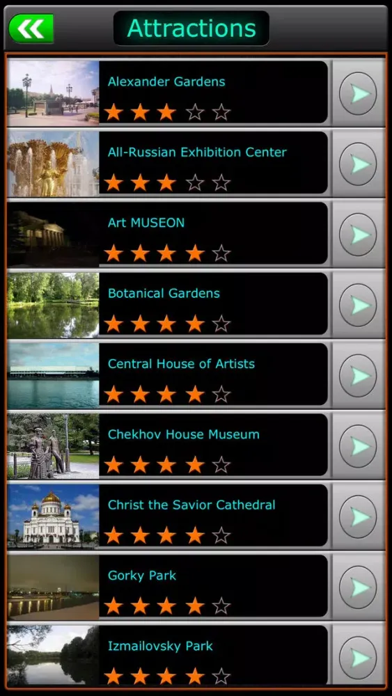 Moscow Offline Travel Guide سکرین شاٹس