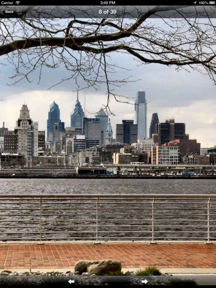 Tangkapan layar Philadelphia Offline Map Travel Guide iPad 