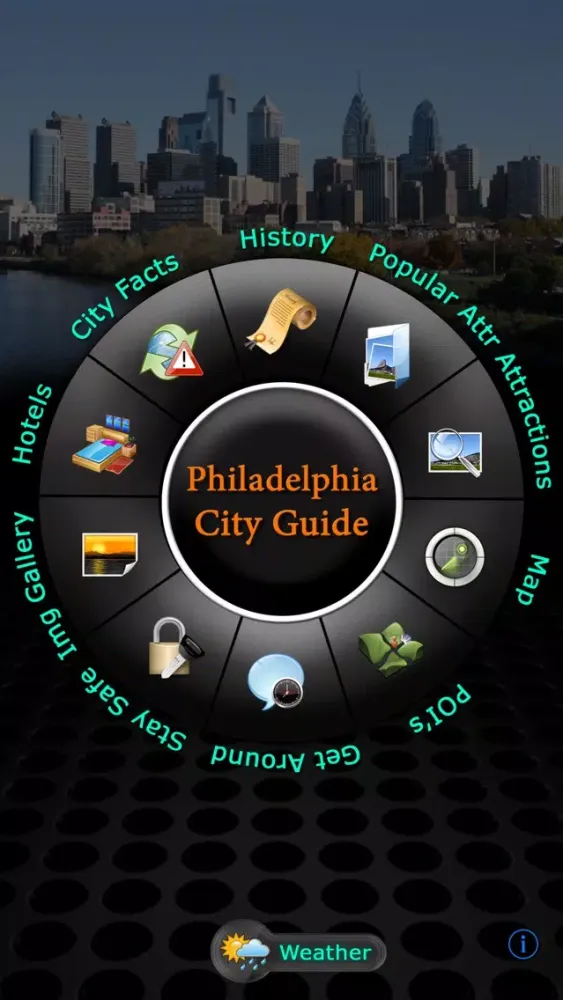 Tangkapan layar Philadelphia Offline Map Travel Guide