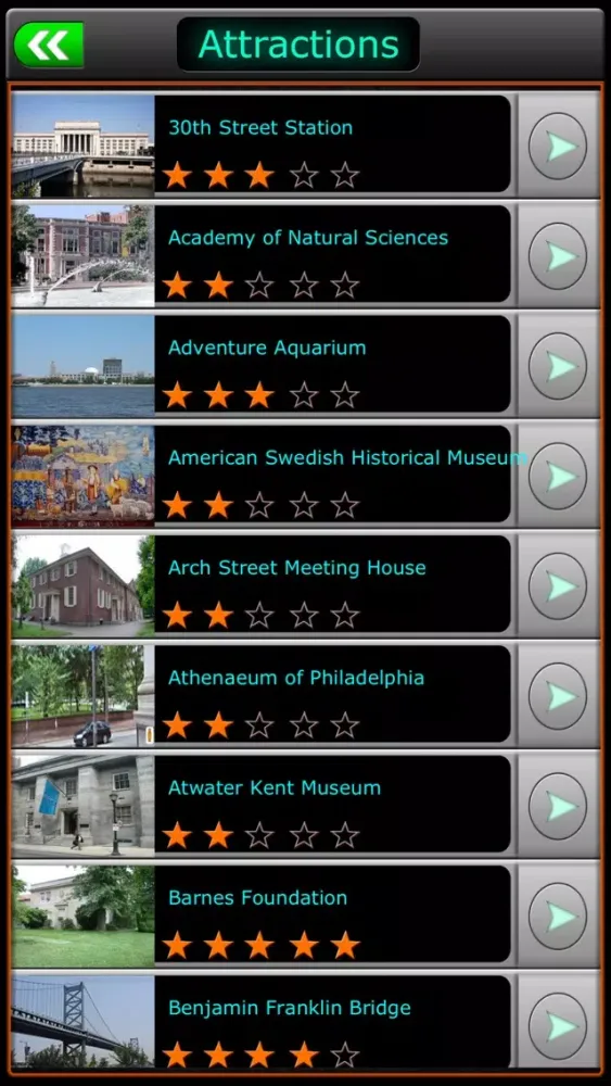 Tangkapan layar Philadelphia Offline Map Travel Guide