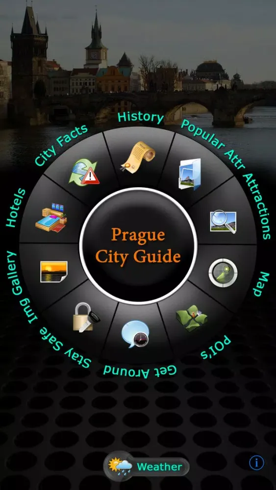 Prague Offline Map Travel Guide Screenshots