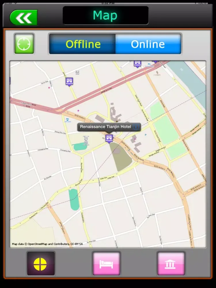 Tianjin Offline Map City Guide iPad  স্ক্রিনশট