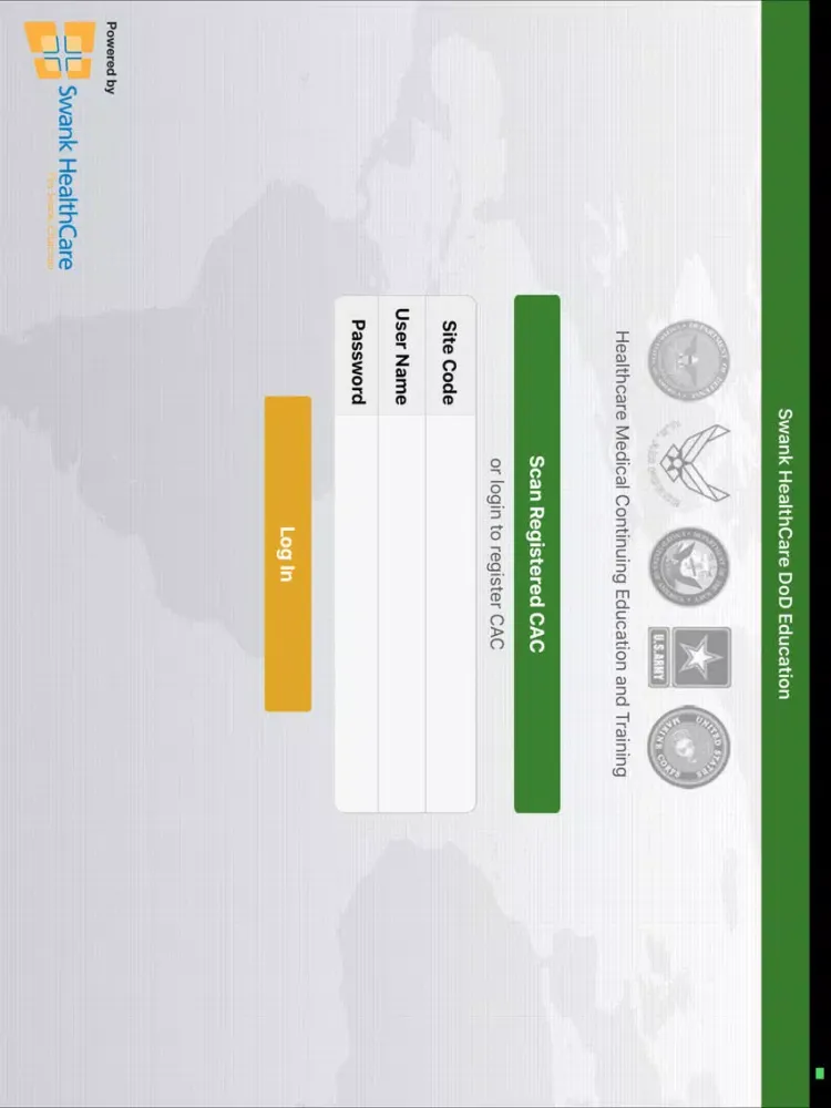 Скриншоты Swank HealthCare DoD Education iPad 
