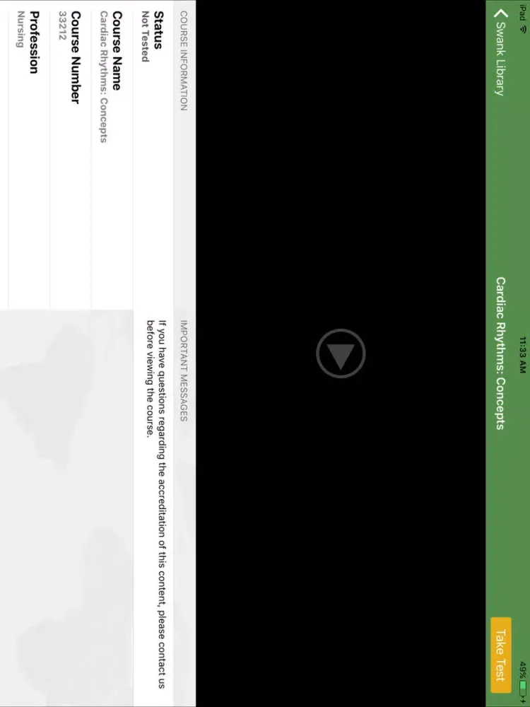 Скриншоты Swank HealthCare DoD Education iPad 