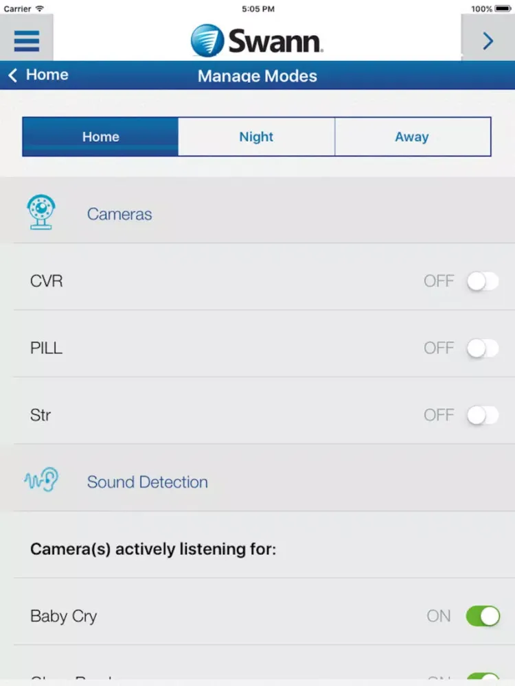 Home Protect by Swann iPad  Screenshots