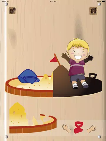 Zrzuty ekranu Garden Fun Woozzle Puzzle iPad 