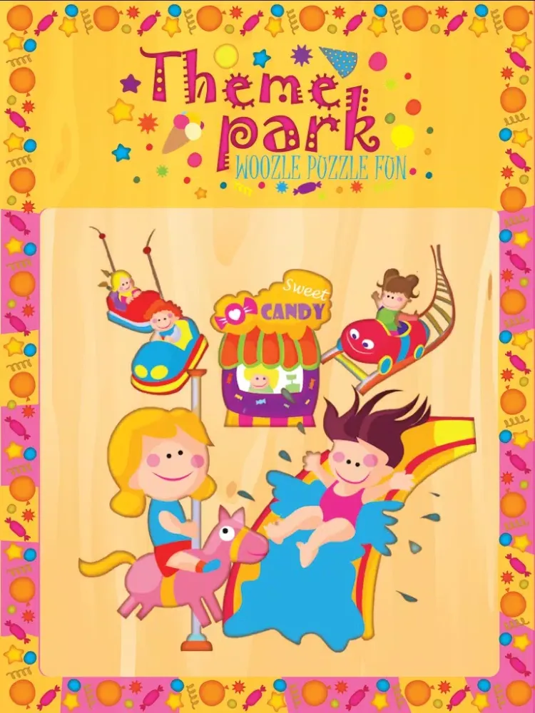 Ảnh chụp màn hình của Theme Park Fun Puzzle Woozzle iPad