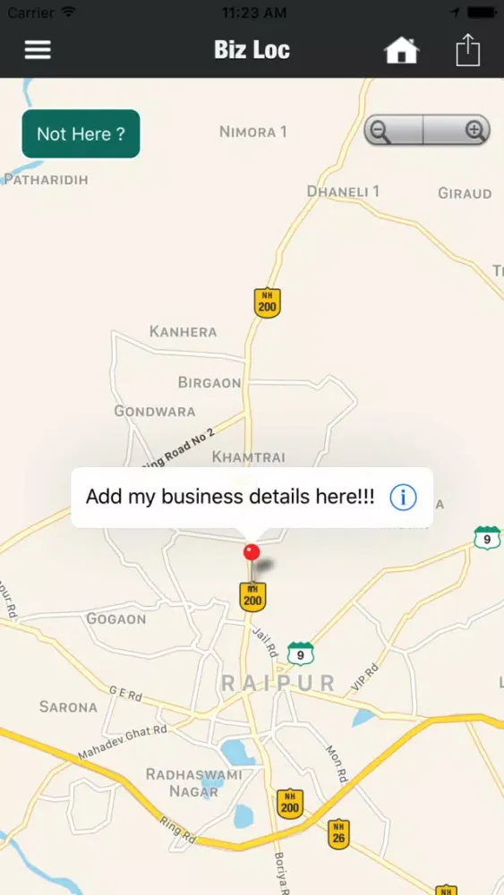 Biz Loc Screenshots