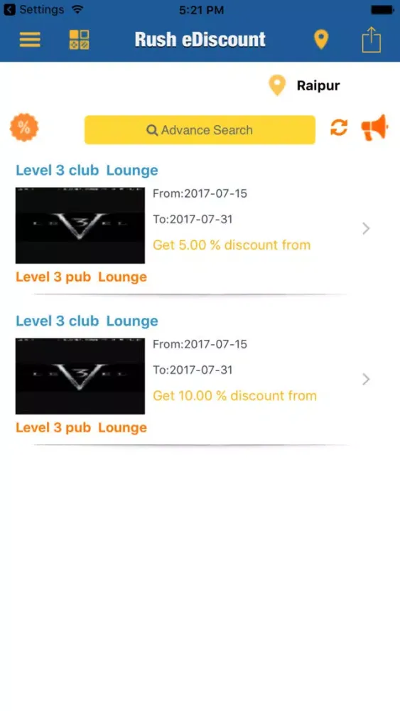 Captures d'écran de Rush eDiscount