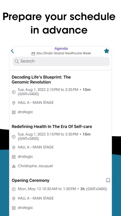 Abu Dhabi Healthcare Week Screenshots