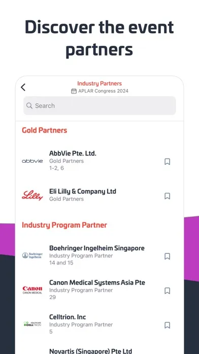 ภาพหน้าจอของ APLAR 2024 - Event App