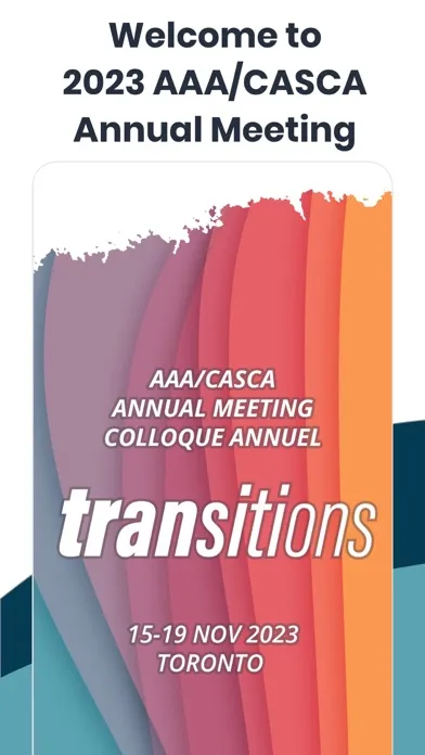 Скриншоты 2024 AAA Annual Meeting