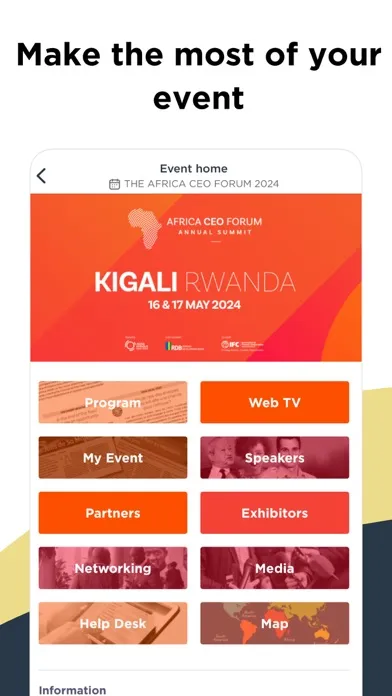 THE AFRICA CEO FORUM Screenshots