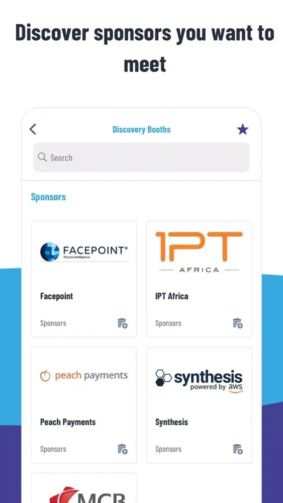 Capturas de tela do Africa FinTech Festival 2021