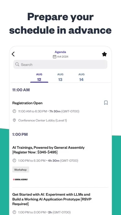 Ai4 - AI Conferences سکرین شاٹس