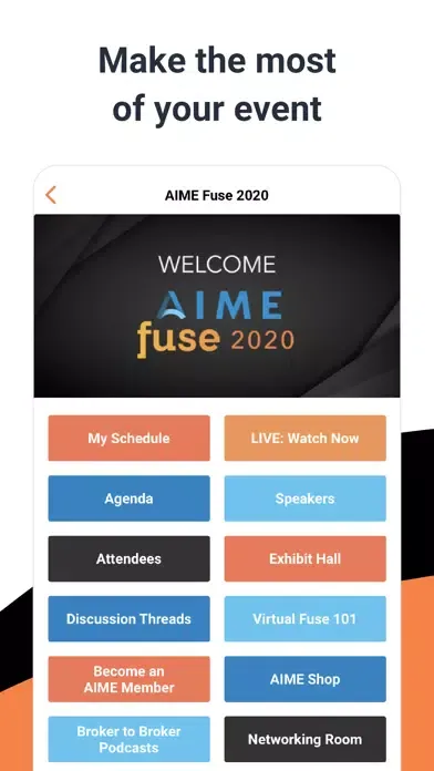 Captures d'écran de AIME Fuse 2020