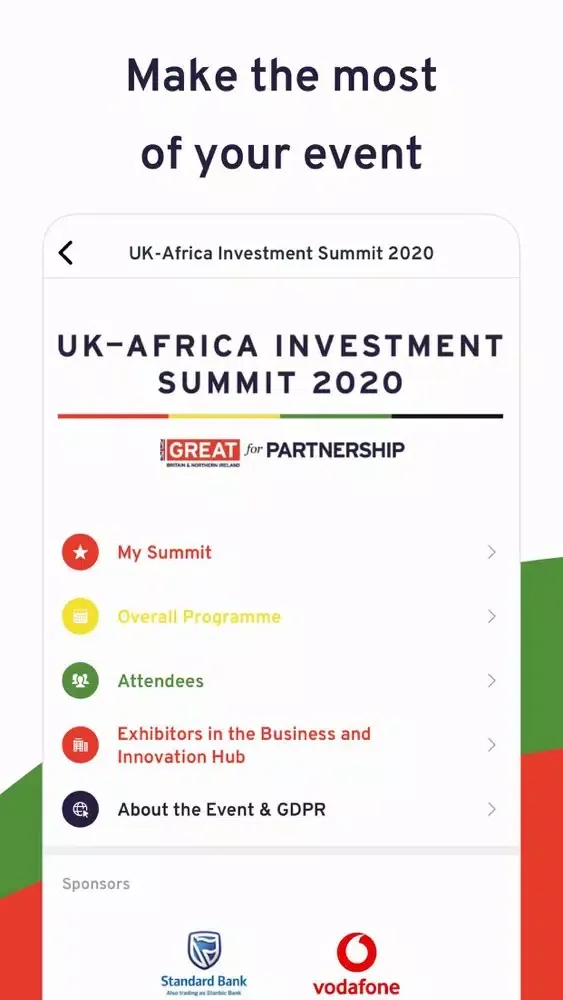 Capturas de pantalla de UK Africa Investment Summit