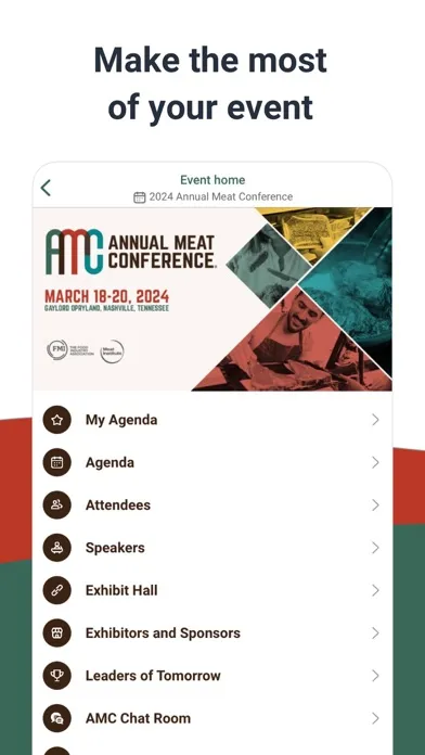 2024 Annual Meat Conference Screenshots