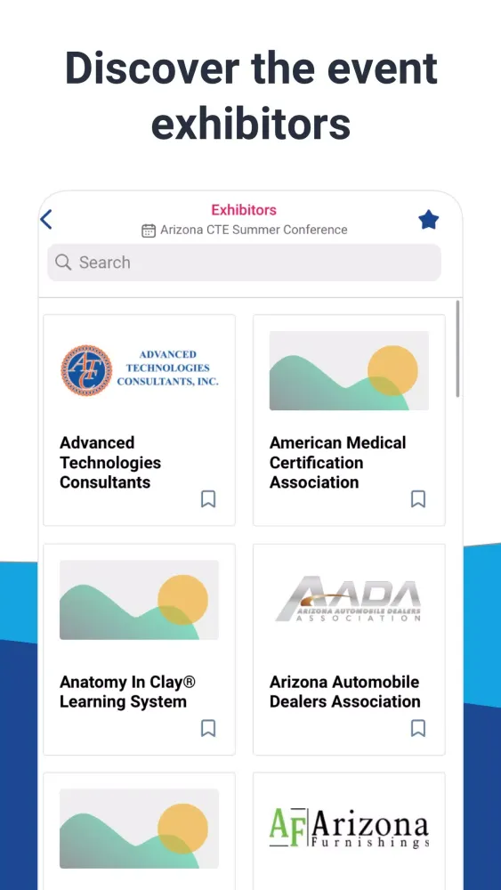 ACTEAZ Conference App 스크린샷