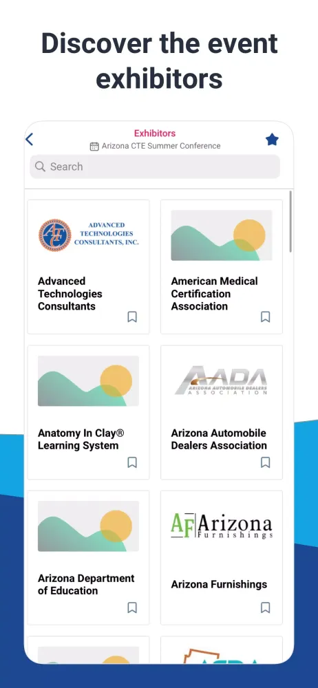 ACTEAZ Conference App 스크린샷